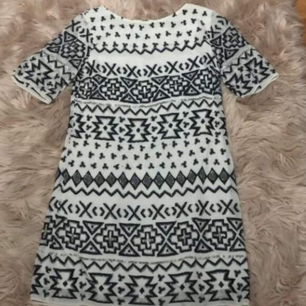 Alice & Olivia Beaded Shift Dress